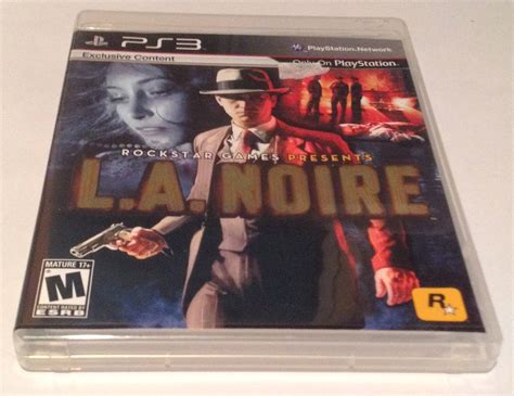 L A Noire Rockstar Games 2009 PS3 2011 Video Games