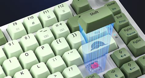 Amazon Fogruaden Wired Mechanical Gaming Keyboard Percent Matcha Keyboard Hot