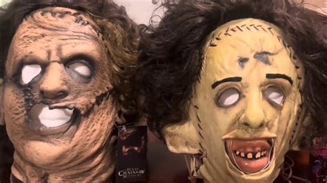 Unboxing Two 1974 2003 Leatherface Texas Chainsaw Massacre Mask By