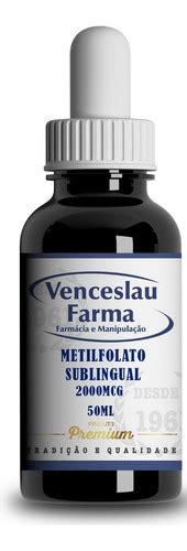 Sublingual Metilfolato Mcg Ml Ml Gotas Mercadolivre