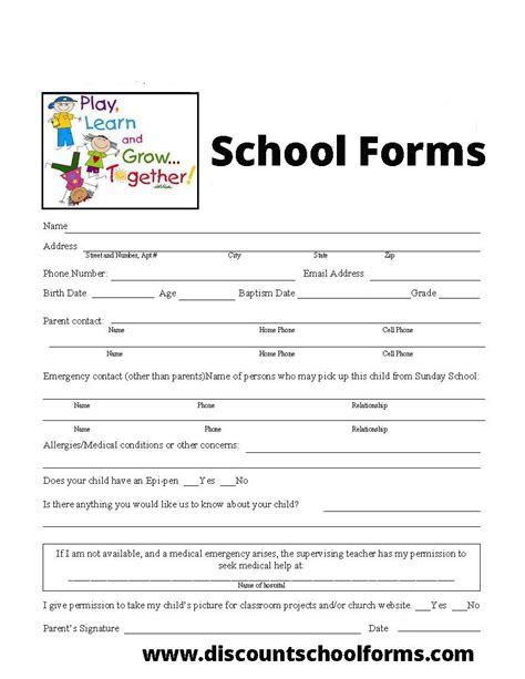 9 Daycare Application Forms Artofit