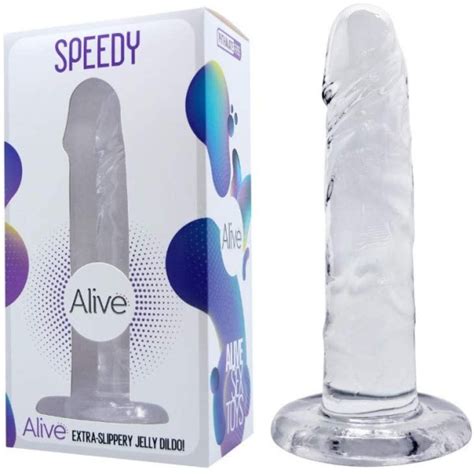 Transparent Jelly Dildo Cm Speedy