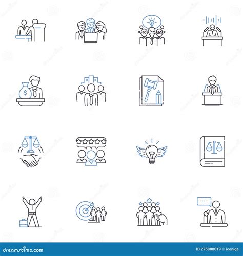 Performance Improvement Line Icons Collection. Enhance, Efficiency