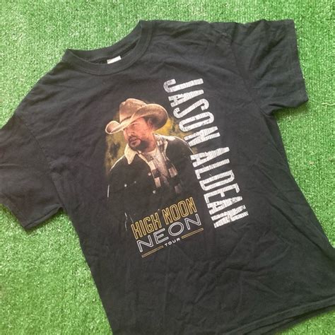 Gildan Shirts Jason Aldean High Noon Neon Tour Tshirt Mens Medium