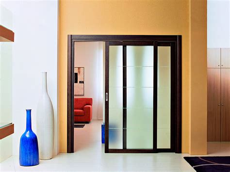 Межкомнатная откатная дверь со стеклом Design Ghizzi Benatti spazio ...
