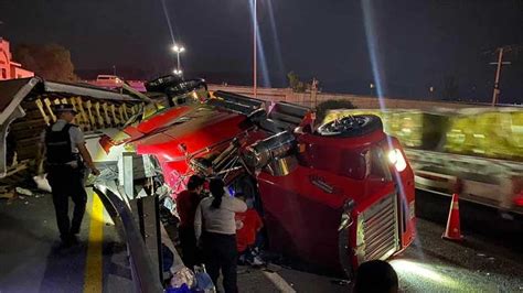 Accidente En Carretera Panamericana Deja A Conductor De Tr Iler