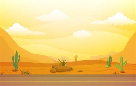 Desert Diorama Background - Amanda Gregory's Coloring Pages