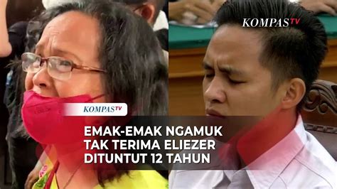 Ngamuk Emak Emak Tak Terima Eliezer Dituntut 12 Tahun Penjara Di Mana