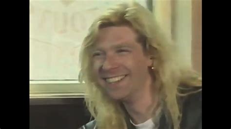 Def Leppard S Steve Clark 1988 Interview YouTube