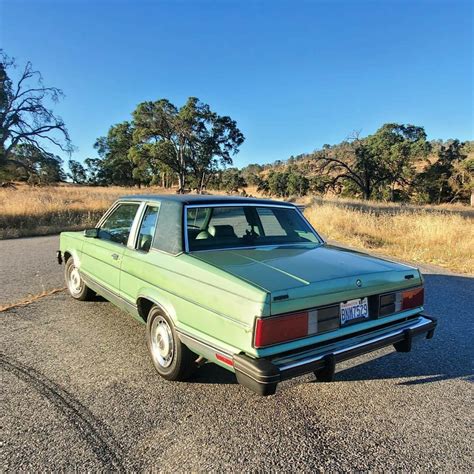 1981 Ford Granada Sedan Green RWD Automatic For Sale Ford Granada