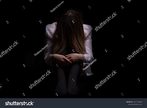 Beautiful Naked Girl White Shirt Posing Stock Photo 1327133600 Shutterstock