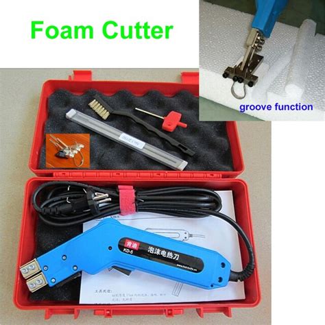 Electric Hot Knife Foam Cutter Heat Wire Grooving Cutting Tool Fast Free Shipping To Many