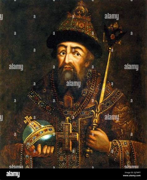 century depiction  ivan  terrible  anonim ivan iv stock