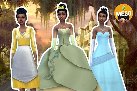 Sims 4 Modern Disney Princess CC