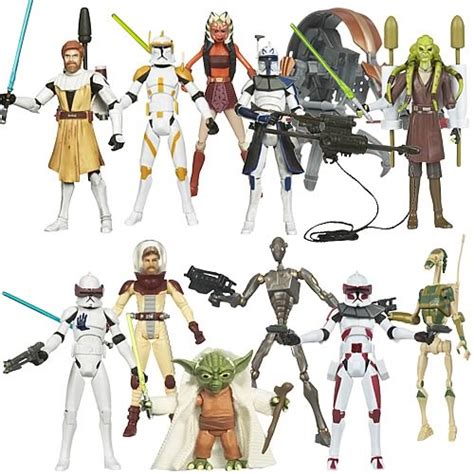 Star Wars Clone Wars Action Figures Wave 9 Rev. 1