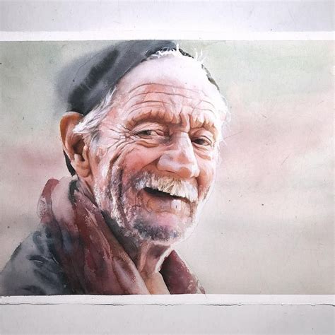 Marcos Beccari Watercolor Portrait Painting Watercolor Artists