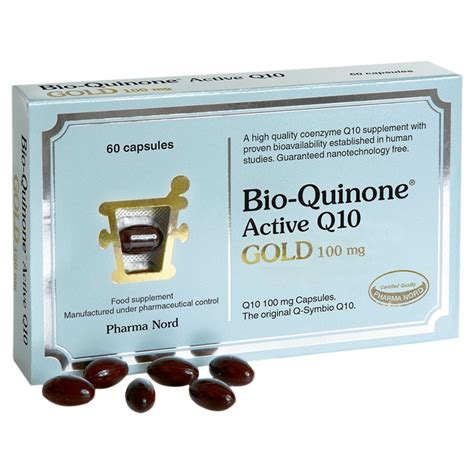 Pharma Nord Bio Quinone Active Q10 Gold 60 X 100mg Capsules