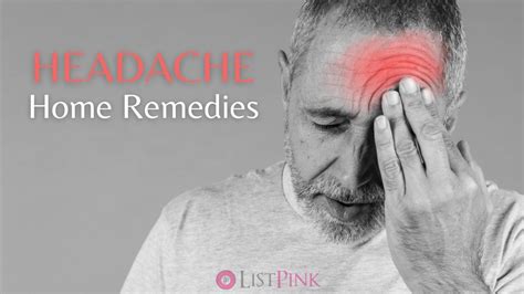 15 Headache Home Remedies: Relieve Migraines Naturally - ListPink