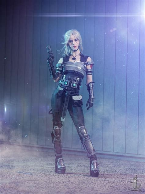 Cyberpunk X Witcher 3 Ciri Cosplay Cyberpunk 2077 Cyberpunk Female