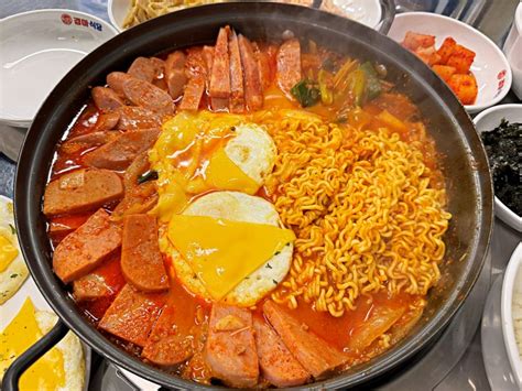 논현역 맛집 부대찌개 점심 회식 경아식당 가성비 좋다 네이버 블로그