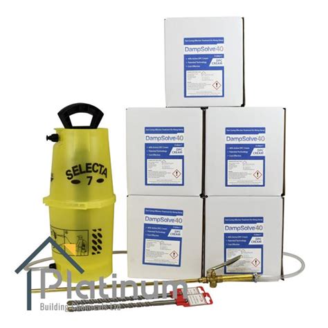 X Ml Kit Dampsolve Damp Proofing Cream Dpc Course Injection