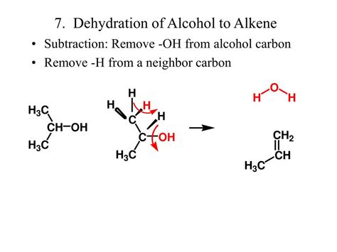 Ppt Reactions Of Alcohols Powerpoint Presentation Free Download Id