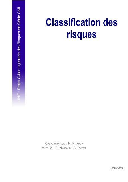 Classification Des Risques Unit