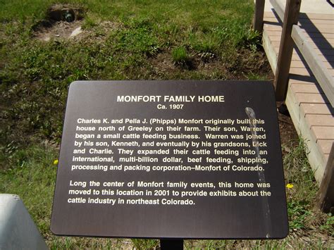 Ken Monfort in Greeley, Colorado History