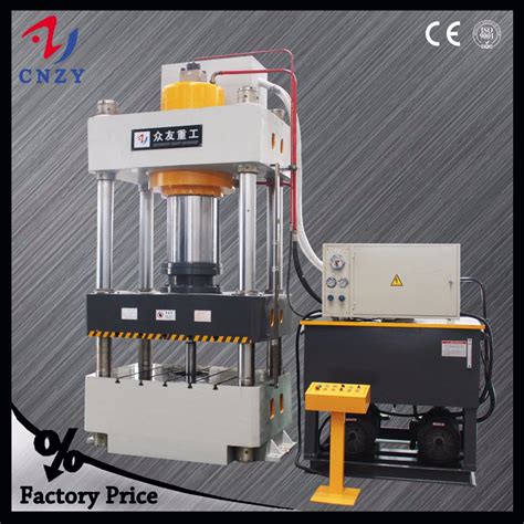 Four Pillars Hydraulic Hot Press Machine For Doors Auto Accessories Dinner Set Hydraulic Deep