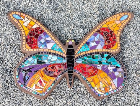 Mosaic Patterns Butterfly