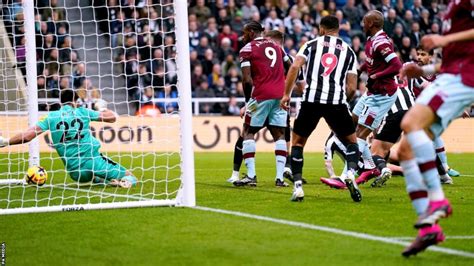 Newcastle United West Ham Callum Wilson S Goal Cancelled Out By