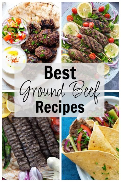 Best Ground Beef Recipes • Unicorns In The Kitchen