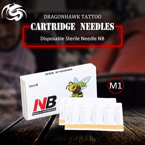 Aliexpress Buy Top 20pcs Sterile Needles M1 Disposable Tattoo