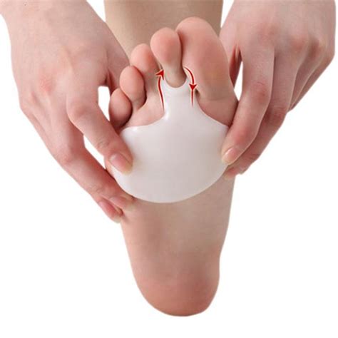 1 Pair Damping Silicone Gel Soft Forefoot Metatarsal Ball Pads Insoles High Heeled Shoes Sale