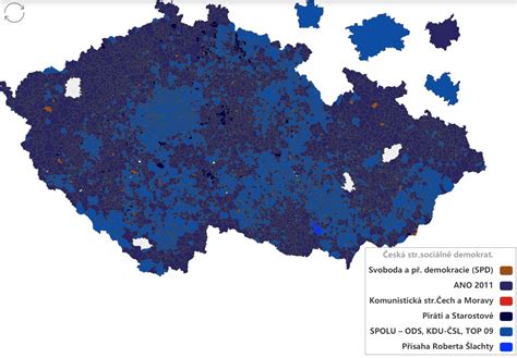 Czech Republic Legislative Election 2021 Electoral Geography 2 0