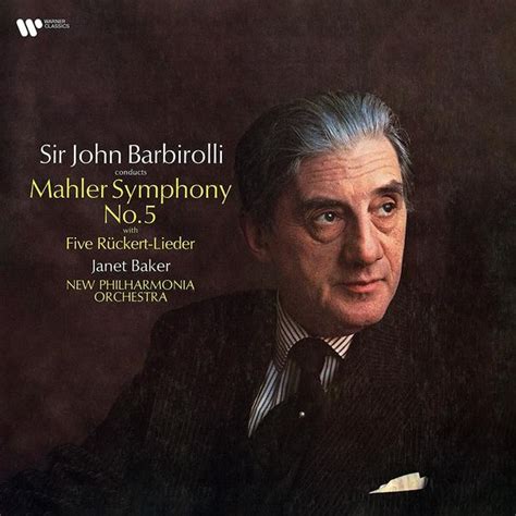 Виниловая пластинка SIR JOHN BARBIROLLI MAHLER SYMPHONY NO 5