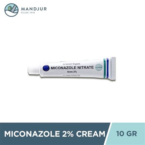 Jual Miconazole 2 Cream 10 Gr Krim Infeksi Jamur Shopee Indonesia