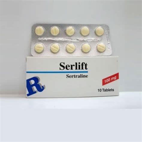 Mg Mg Mg Serlift Sertraline Tablet Packaging Size