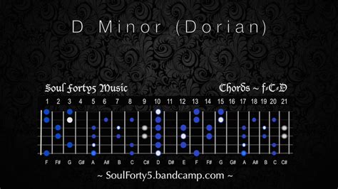 D Minor Dorian Backing Track Rock Blues Youtube