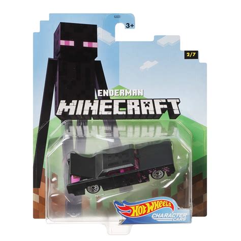 Hot Wheels Minecraft Character Car Mix Case