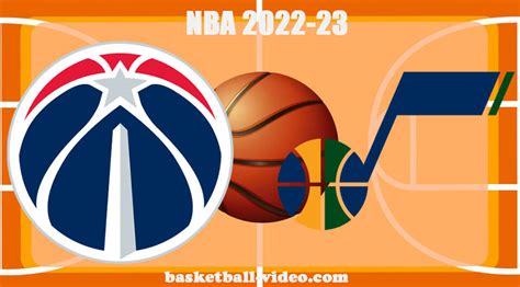 Washington Wizards Vs Utah Jazz Dec Full Game Replay Nba