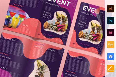 Event Management Brochure Template Graphic By Amber Graphics Creative