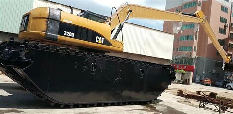 Custom Amphibious Excavator CAT320D For Wet Terrains China Excavator