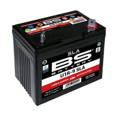 Batería BS BATTERY SLA sin mantenimiento activada en fábrica U1R 9