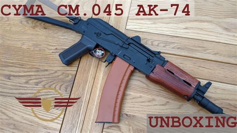 UNBOXING CYMA CM 045A AKS 74U Metal And Wood CQB Beast YouTube