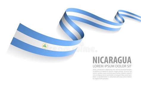 Bandera Del Vector Con Colores De La Bandera De La Argentina Ilustración Del Vector