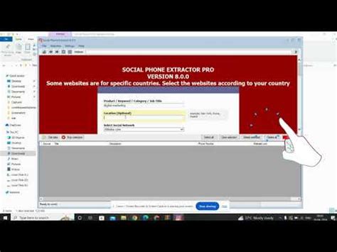 Latest Version All Social Data Extractor 8 0 0 Social Phone Extractor
