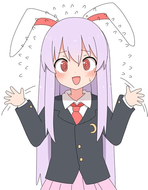 Reisen Udongein Inaba Touhou Drawn By Nihohohi Danbooru