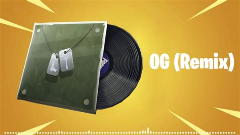 Fortnite - OG (Remix) - Lobby Music Pack Chords - Chordify