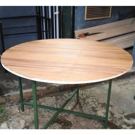 Jual Meja Bundar Meja Cafe Meja Jualan Diameter 120cm Tinggi 80cm